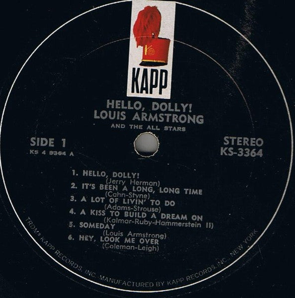 Louis Armstrong - Hello, Dolly! - LP 3