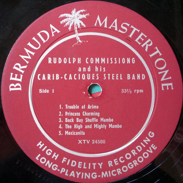 Rudolph Commissiong - Rudolph Commissiong And His Carib-Caciques Steel Band - LP 3