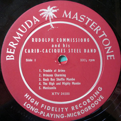 Rudolph Commissiong - Rudolph Commissiong And His Carib-Caciques Steel Band - LP 3