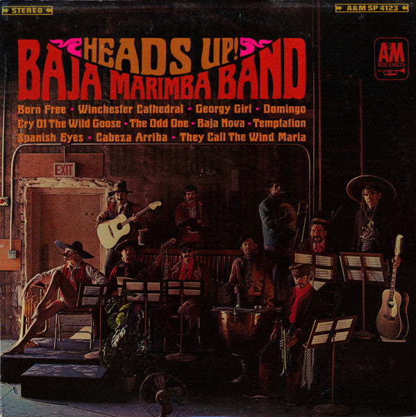 Baja Marimba Band - Heads Up! - VINTAGE vinyl record for sale
