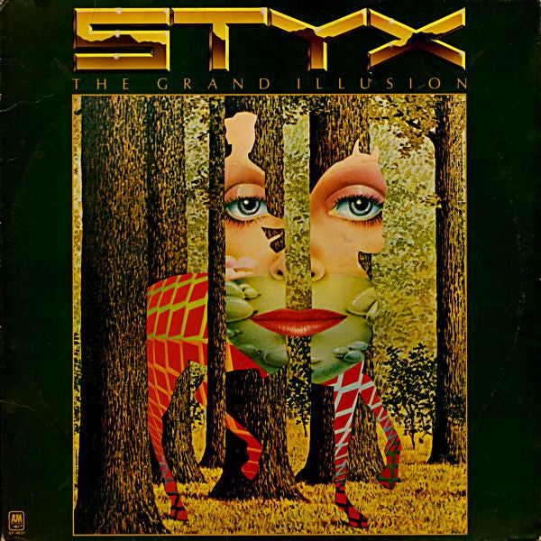 Styx - The Grand Illusion - VINTAGE vinyl record for sale
