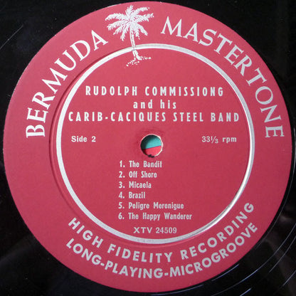 Rudolph Commissiong - Rudolph Commissiong And His Carib-Caciques Steel Band - LP 4