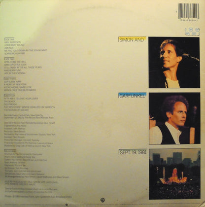 Simon & Garfunkel - The Concert In Central Park - LP 3