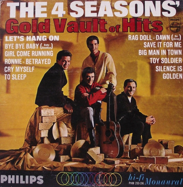The 4 Seasons - Gold Vault of Hits - VINTAGE vinyl record for sale
