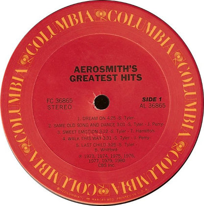 Aerosmith - Aerosmith's Greatest Hits - LP 3