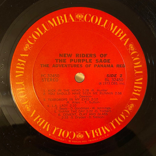 New Riders Of The Purple Sage - The Adventures Of Panama Red - Vinyl, Album, LP, Reissue 7
