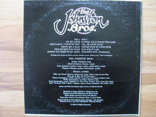 The Johnston Bros. - The Johnston Bros. - LP 2