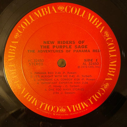 New Riders Of The Purple Sage - The Adventures Of Panama Red - Vinyl, Album, LP, Reissue 6