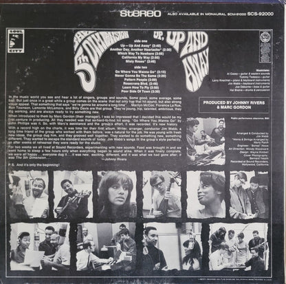 The 5th Dimension - Up, Up And Away - LP 2