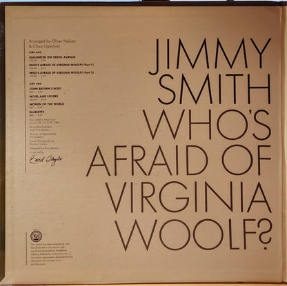 Jimmy Smith - Who's Afraid Of Virginia Woolf? - LP 3