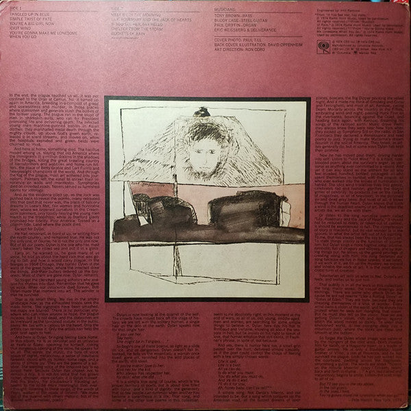 Bob Dylan - Blood On The Tracks - LP 2