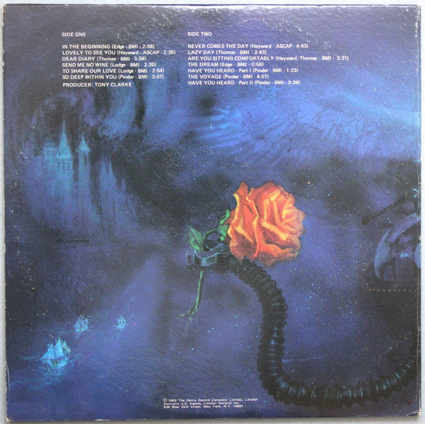 The Moody Blues - On The Threshold Of A Dream - LP 4