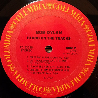 Bob Dylan - Blood On The Tracks - LP 4
