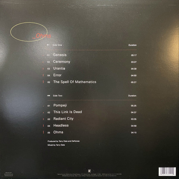 Deftones - _Ohms - LP 2