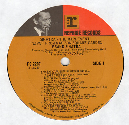 Frank Sinatra - The Main Event (Live) - LP 3