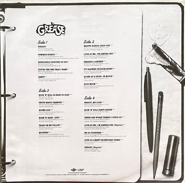Various - Grease (The Original Soundtrack From The Motion Picture) - LP 5