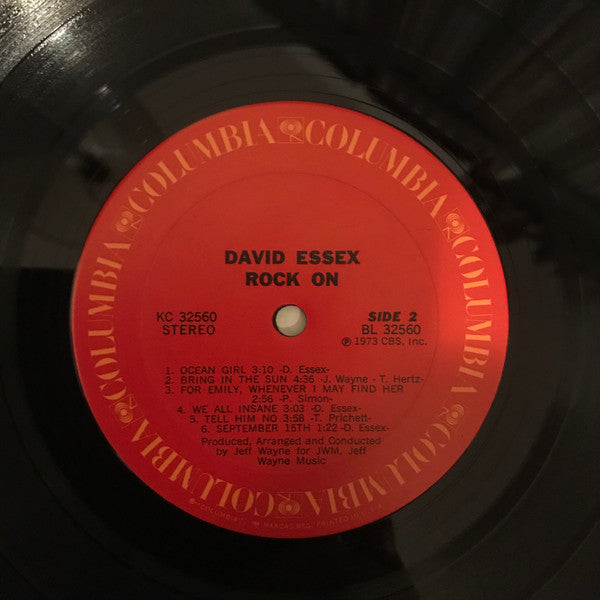 David Essex - Rock On - LP 4