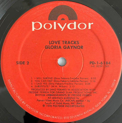 Gloria Gaynor - Love Tracks - LP 4