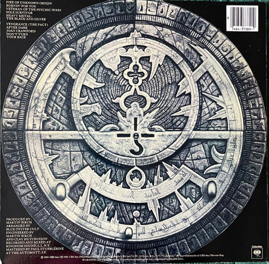 Blue Öyster Cult - Fire Of Unknown Origin - LP 2