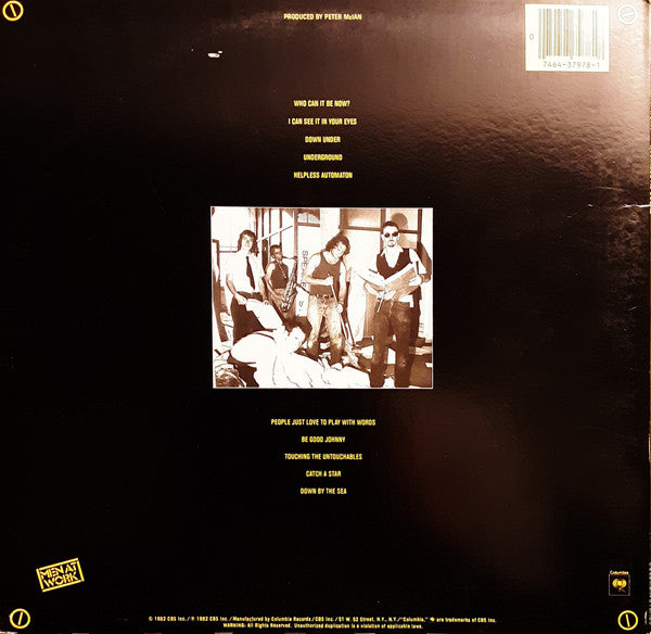 Men At Work - Business As Usual - LP 2