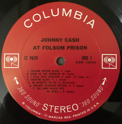 Johnny Cash - At Folsom Prison - LP 4
