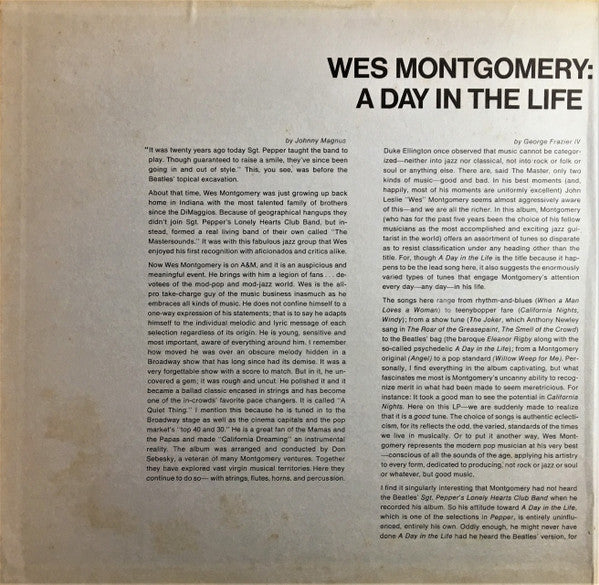 Wes Montgomery - A Day In The Life - LP 2