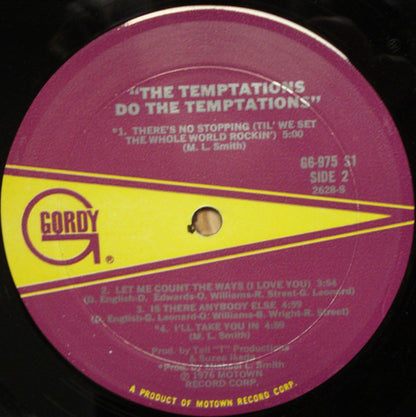 The Temptations - Do The Temptations - LP 4