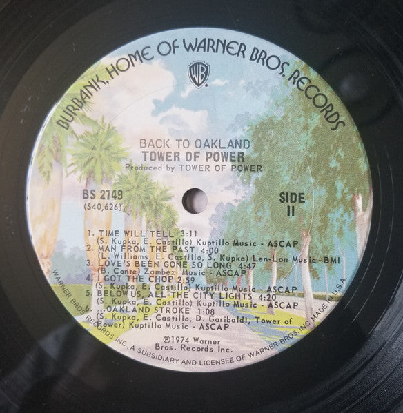 Tower Of Power - Back To Oakland - LP 4