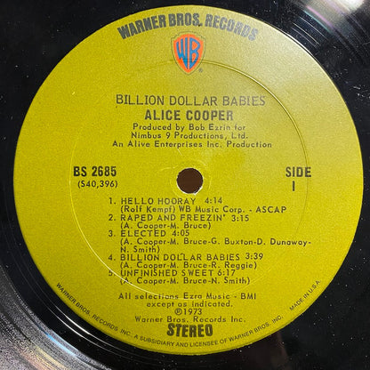 Alice Cooper - Billion Dollar Babies - LP 3
