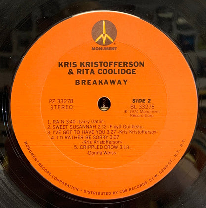 Kris & Rita - Breakaway - LP 4