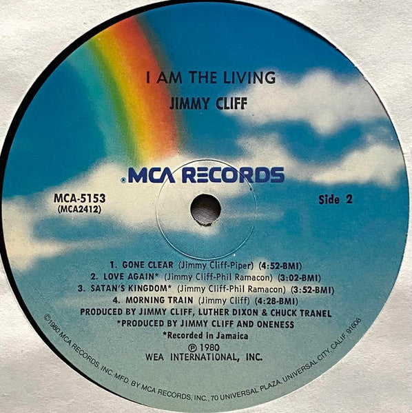 Jimmy Cliff - I Am The Living - LP 3