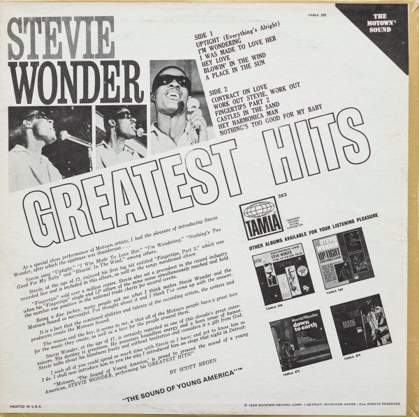 Stevie Wonder - Greatest Hits - LP 2