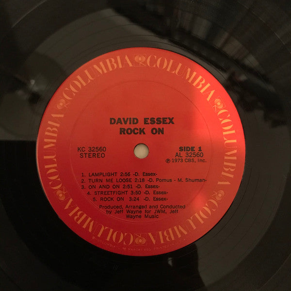 David Essex - Rock On - LP 3