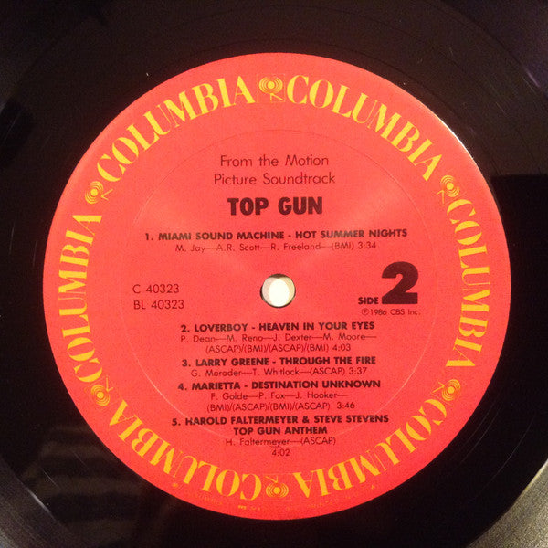 Various - Top Gun (Original Motion Picture Soundtrack) - LP 4