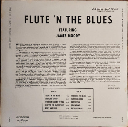 James Moody - Flute 'N The Blues - LP 2