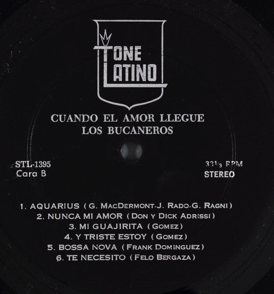 Los Bucaneros - Cuande El Amor Llegue - LP 4