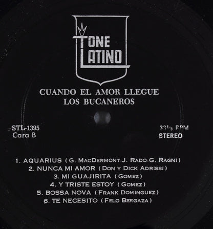 Los Bucaneros - Cuande El Amor Llegue - LP 4