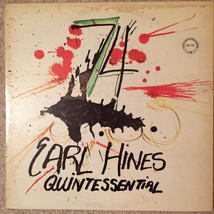 Earl Hines - Quintessential '74 - LP