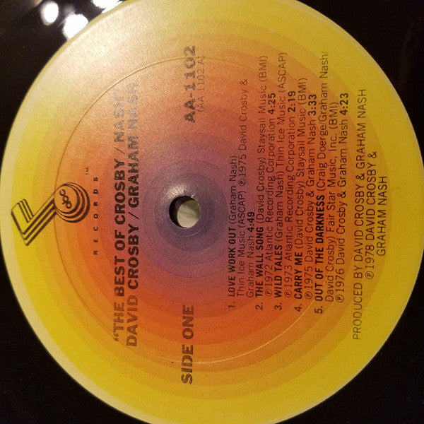 Crosby & Nash - The Best Of David Crosby And Graham Nash - LP 3