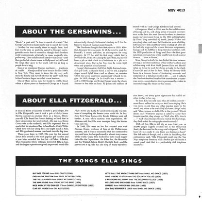Ella Fitzgerald - Ella Fitzgerald Sings The Gershwin Song Book Vol. 1 - LP 2