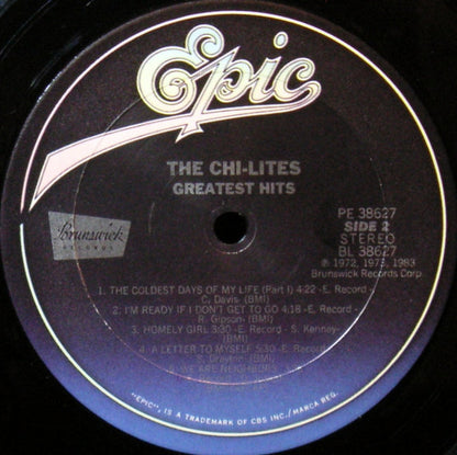 The Chi-Lites - Greatest Hits - LP 4