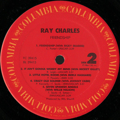 Ray Charles - Friendship - LP 4