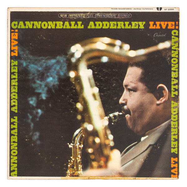 Cannonball Adderley - Live! - VINTAGE vinyl record for sale
