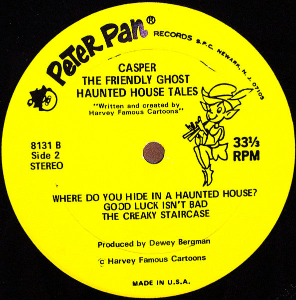 Casper The Friendly Ghost - Casper The Friendly Ghost: Haunted House Tales - LP 4