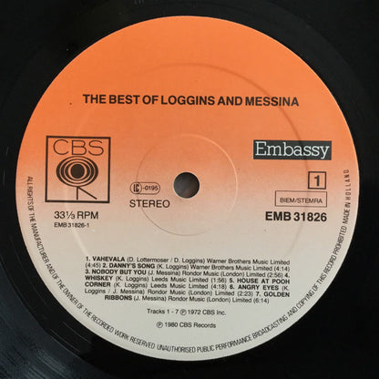 Loggins And Messina - The Best Of - LP 3
