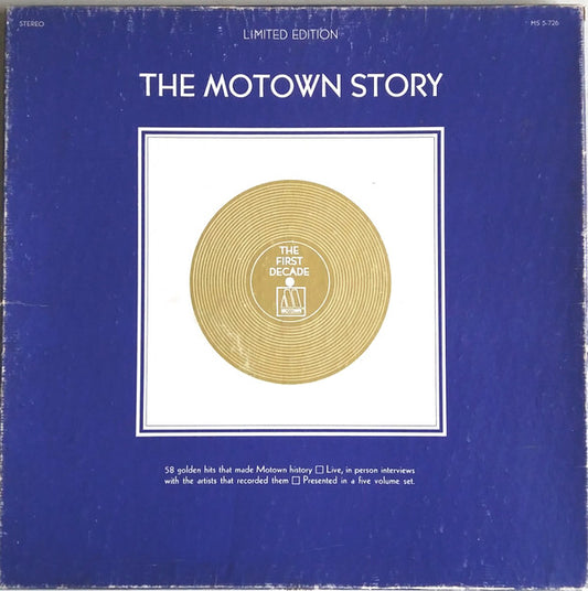VAR - The Motown Story - VINTAGE vinyl record for sale