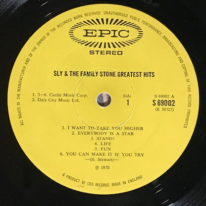 Sly & The Family Stone - Greatest Hits - LP 3