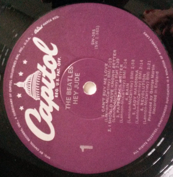 The Beatles - Hey Jude - LP 3
