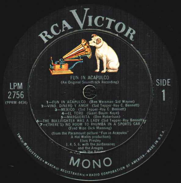 Elvis - Fun In Acapulco - LP 3