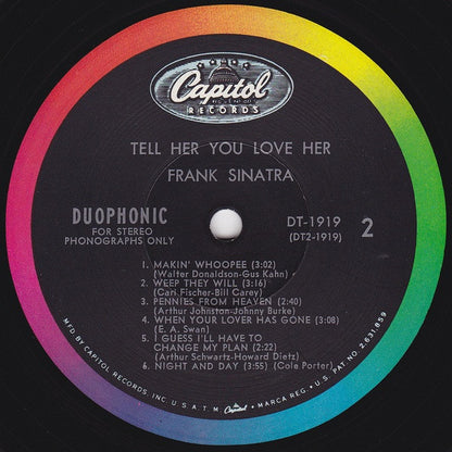 Frank Sinatra - Tell Her You Love Her - LP 4